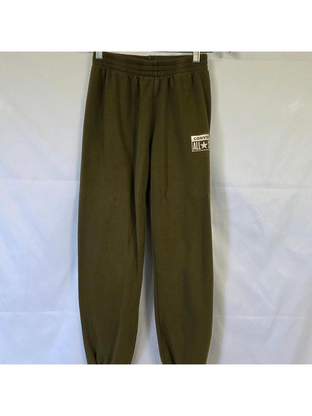 Converse olive green sweatpants